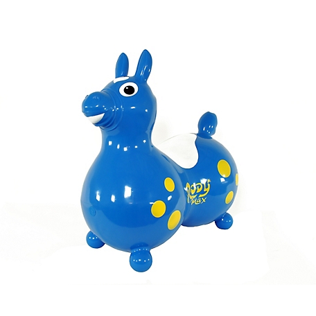 Gymnic Rody Max Inflatable Horse Ride-On Toy, Blue