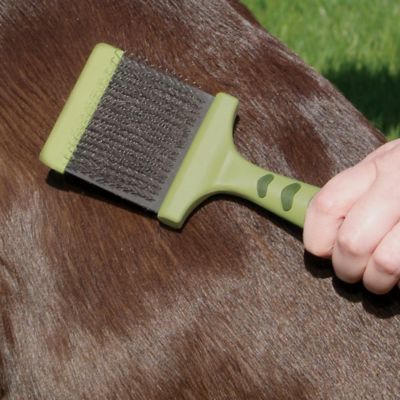 Image showing  Dog Flexible Slicker Brush, Small (7.75 in. x 2.5 in.), W425 NCL00
