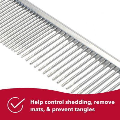 Image showing  Dog Grooming Comb for Medium or Fine Coats, 4 1/2 in., W558 NCL00