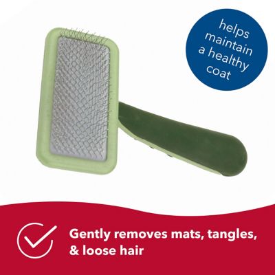 Image showing  Dog Soft Slicker Brush, Large (6.75 in. L x 4.375 in. W), W406 NCL00