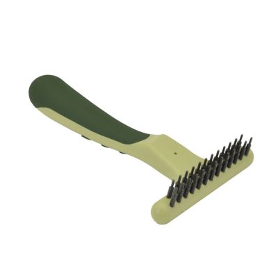 Image showing  Dog Double Row Undercoat Rake, Green, Small (6.25 in. L x 3.5 in. W), W6122 NCL00