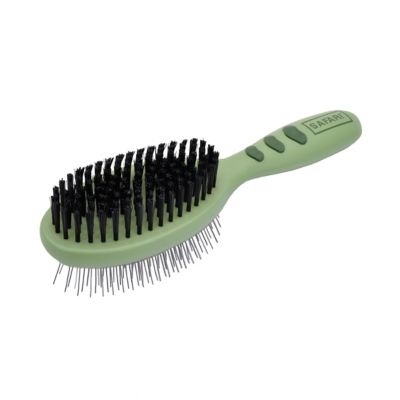 Safari Plastic Pin and Bristle Combo Brush, Large, W6152 CMBLRG