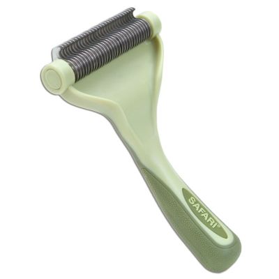 Safari Shed Magic Dog Deshedding Tool for Dogs with Medium to Long Hair, W6125 NCL00