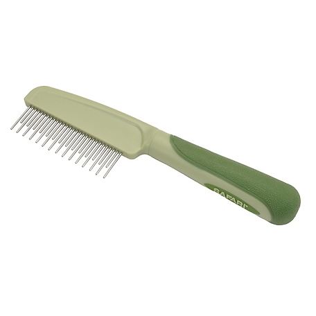Safari Shedding Dog Comb with Rotating Teeth (7.5 in. L x 2 in. W), W595 NCL00