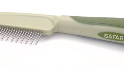 Image showing  Shedding Dog Comb with Rotating Teeth (7.5 in. L x 2 in. W), W595 NCL00