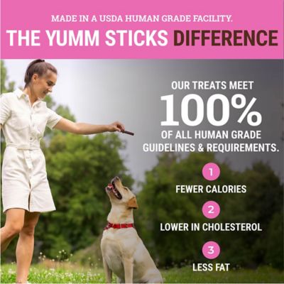 Image showing  Pork Yumm Sticks Dog Chew