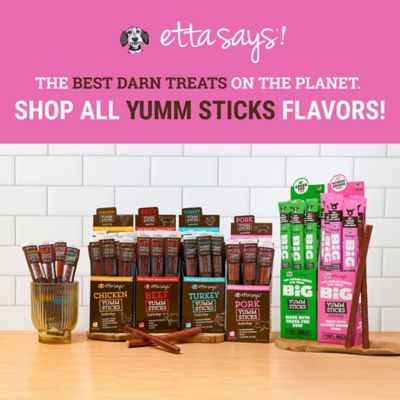 Image showing 6 th Etta Says! Pork Yumm Sticks Dog Chew