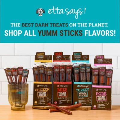 Image showing 7 th Etta Says! Turkey Yumm Sticks Dog Chew