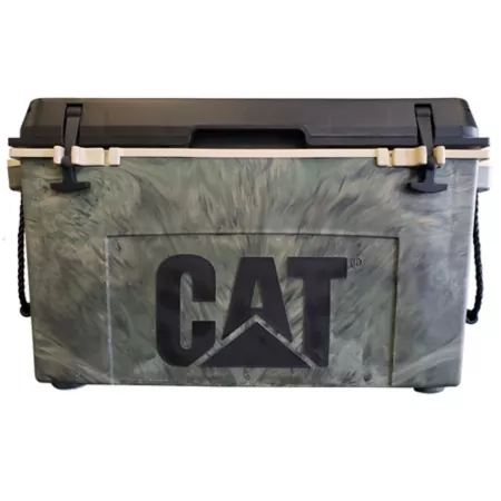 CAT 55 quarts Hard cooler with logo yellow Chest Coolers