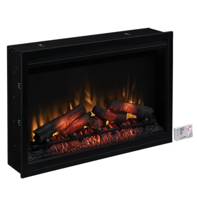 Image showing 6 th ClassicFlame Electric Indoor Traditional Built-In Fireplace Insert, 36 in., 120V