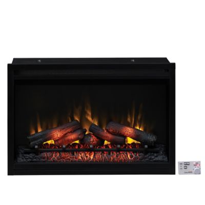 Image showing 7 th ClassicFlame Electric Indoor Traditional Built-In Fireplace Insert, 36 in., 120V
