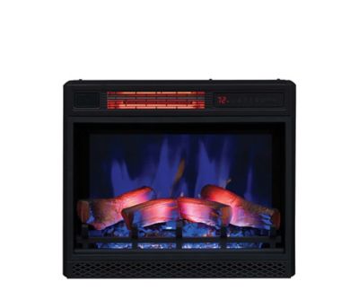 Image showing  Electric Indoor 3D Infrared Quartz Fireplace Insert with Safer Plug and Safer Sensor, 23 in.