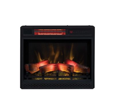 Image showing  Electric Indoor 3D Infrared Quartz Fireplace Insert with Safer Plug and Safer Sensor, 23 in.