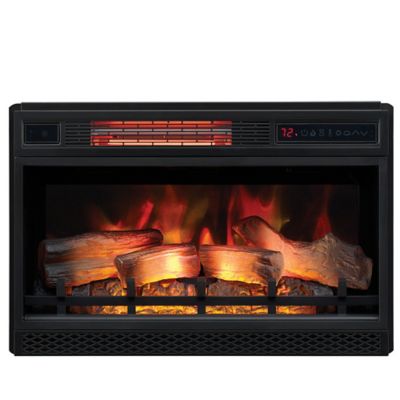 Image showing 5 th ClassicFlame Electric Indoor 3D Infrared Quartz Fireplace Insert with Safer Plug and Safer Sensor, 26 in.