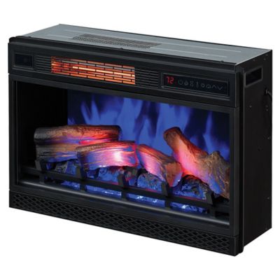 Image showing 8 th ClassicFlame Electric Indoor 3D Infrared Quartz Fireplace Insert with Safer Plug and Safer Sensor, 26 in.