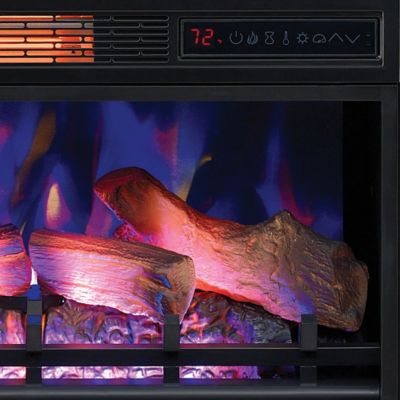 Image showing 9 th ClassicFlame Electric Indoor 3D Infrared Quartz Fireplace Insert with Safer Plug and Safer Sensor, 26 in.