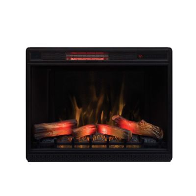 ClassicFlame Electric Indoor 3D Infrared Quartz Fireplace Insert with Safer Plug and Safer Sensor, 33 in.