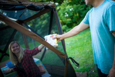 Image showing 5 th CLAM Sky Screen Shelter 6 Side Screen Roof