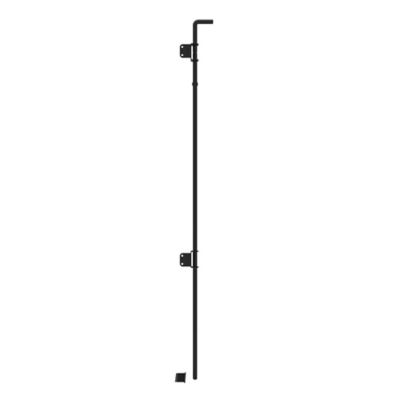 Barrette Outdoor Living 48 in. Heavy-Duty Drop Rod Black, 73025499