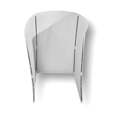 Image showing  6 ft. x 12 ft. Privacy Wall, White