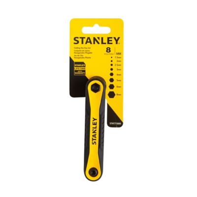Stanley 8 pc. Metric Folding Hex Key Set