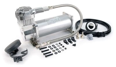 VIAIR 450C Silver Compressor Kit, 12V, 100% Duty
