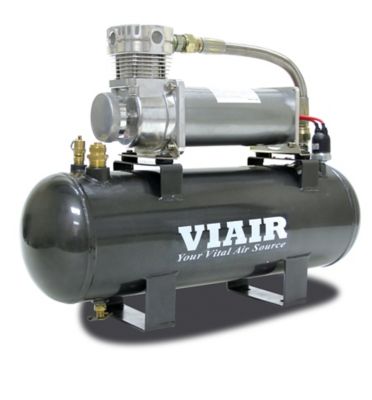 VIAIR High-Flow 200PSI Air Source Kit, 12V, 2 gal. tank
