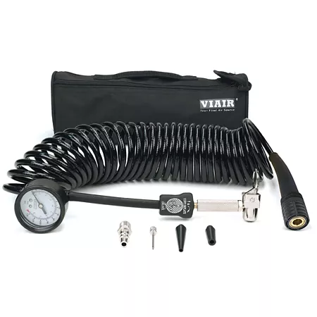 VIAIR 5-in-1 Single Stage 0.25 HP Deflate/Inflate Kit with 25' Hose Air Hoses