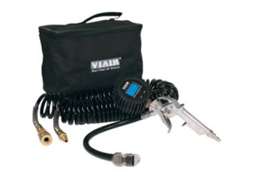 VIAIR 0.25 HP 5 gal. Single Stage Tire Inflation Kit with 2.5 in. Digital Tire Gun