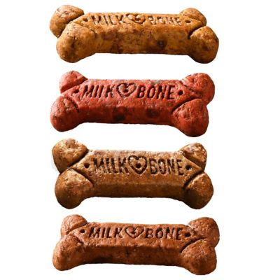 Image showing 6 th Milk-Bone GravyBones Small Chicken, Beef, Liver and Bacon Flavor Dog Biscuit Treats, 7 lb.