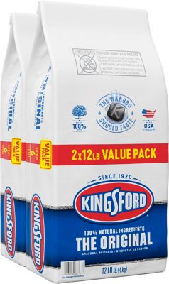 Kingsford Original Charcoal Briquettes, 12 lb., 2-Pack