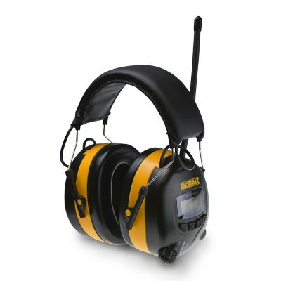 Image showing  Digital AM/FM Radio Hearing Protection Earmuffs, 25 dB Noise Reduction Rating, 1-Pair