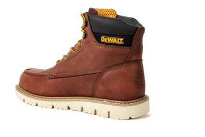Image showing  Men's Flex Moc Plain Soft Toe Work Boots, 6 in.
