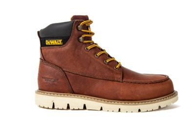 Image showing  Men's Flex Moc Plain Soft Toe Work Boots, 6 in.