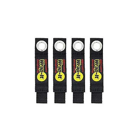 Wrap-It 7 in. Heavy-Duty Tractor 4-Pack at Supply Straps, Storage
