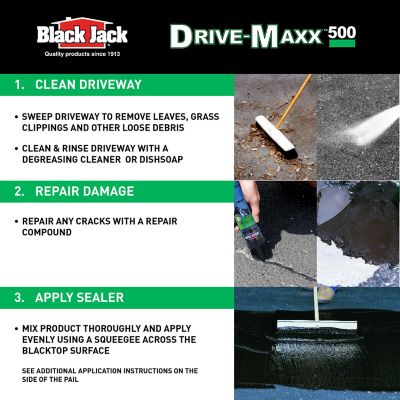 Image showing 5 th Black Jack 4.75 gal. Drive-Maxx 500 Filler and Sealer