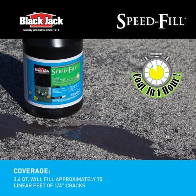Image showing 7 th Black Jack 1 gal. Speed-Fill Elastic Crack Filler