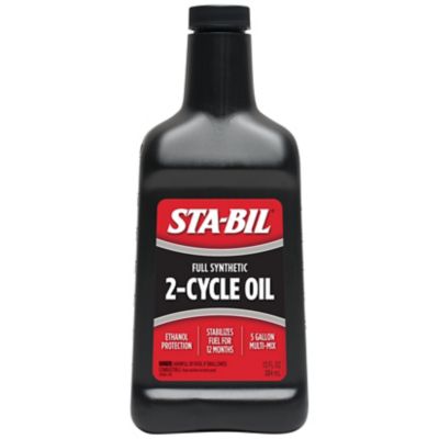 Sta-Bil Full Synthetic 2-Cycle Oil, 13 oz.