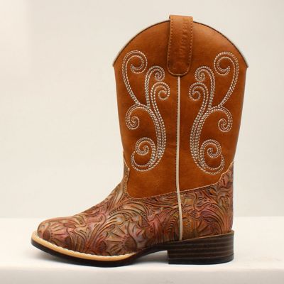 Image showing 1 th Twister Toddler Girls' Elizabeth Western Boots