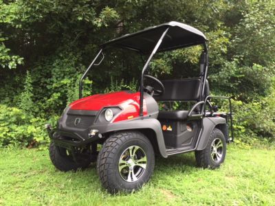 Image showing 9 th Bighorn Wildcat E5 Electric Golf Cart/Side-by-Side UTV, 4 Passenger