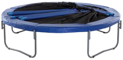 Image showing 6 th Upper Bounce 10 ft. Round Trampoline Set with Safety Enclosure System, Outdoor Trampoline for Kids - Adults