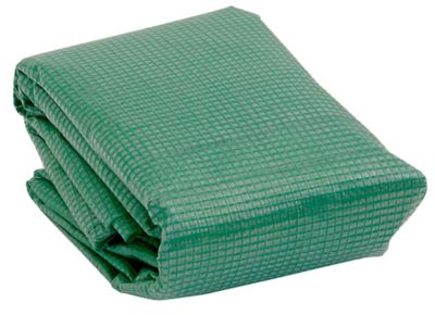 Image showing  2-Tier 12-Shelf Polyethylene Greenhouse Replacement Cover, 98in.L x 49in.W x 75in.H