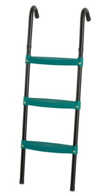 Upper Bounce 40 in. Foldable Trampoline Ladder with 3 Steps, Green