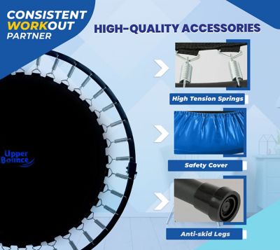 Image showing  44 in. Mini Foldable Rebounder Trampoline