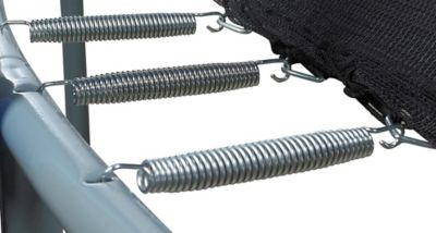 Image showing  Machrus Premium Quality Galvanized Steel Trampoline Springs, 5 in., 15-Pack