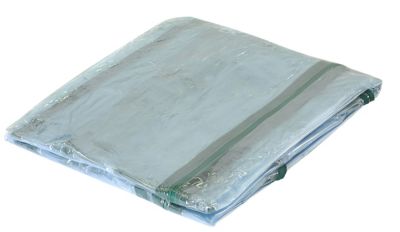 Image showing  77 in H x 56.5 in W - Premium Greenhouse Replacement Cover for Your Outdoor Walk in Greenhouse, Clear