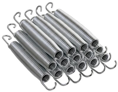 Upper Bounce Machrus Premium Quality Stainless Steel Trampoline Springs, 8.5 in., 15-Pack