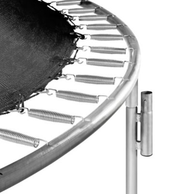 Image showing  Machrus 9 FT Round Trampoline Set with Safety Enclosure System