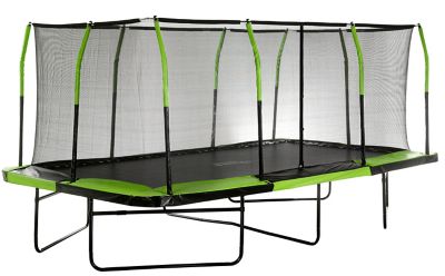Image showing  Mega 10 ft. x 17 ft. Rectangular Trampoline, 500 lb. Capacity, UBRTG01-1017