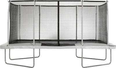 Upper Bounce Machrus 9 ft. x 15 ft. Gymnastics Style Rectangular Trampoline Set, Premium Top-Ring Enclosure System, UB03EC-915E